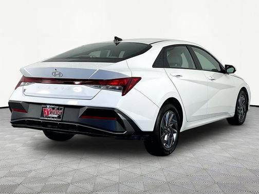 Serenity White 2024 Hyundai ELANTRA SEL