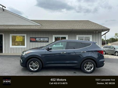 Marlin Blue 2018 Hyundai Santa Fe Sport 2.4L