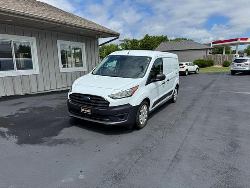 Frozen White 2022 Ford Transit Connect XL w/Rear Liftgate