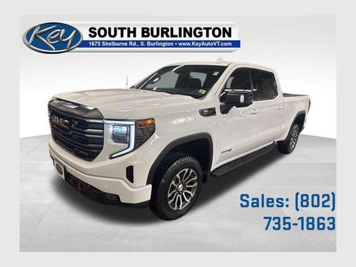 Summit White 2023 GMC Sierra 1500 AT4