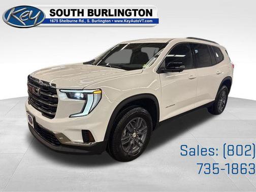 Summit White 2026 GMC Acadia Elevation AWD