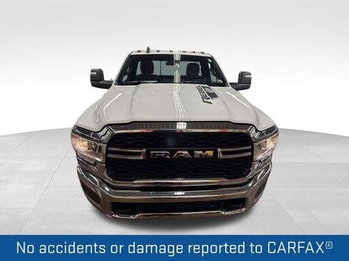 Bright White Clearcoat 2023 RAM 3500 Tradesman Regular Cab 4x4 8' Box