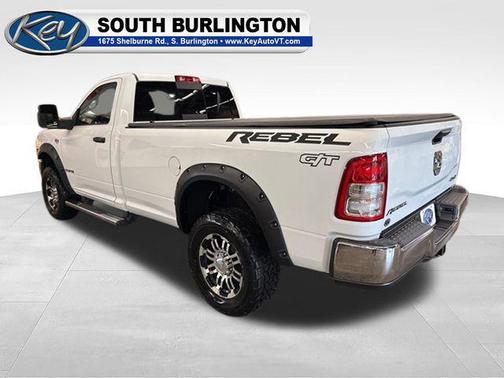 Bright White Clearcoat 2023 RAM 3500 Tradesman Regular Cab 4x4 8' Box