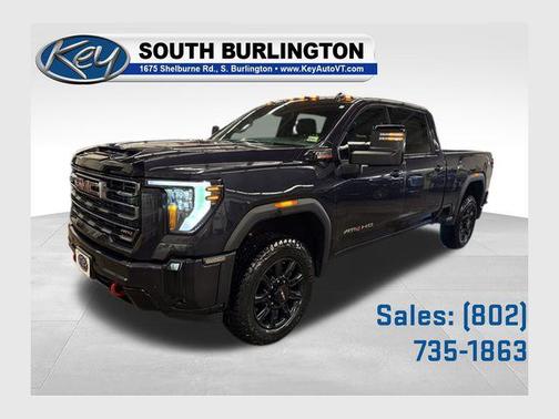 Titanium Rush Metallic 2025 GMC Sierra 2500 AT4