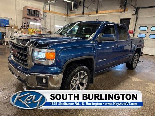Stone Blue Metallic 2015 GMC Sierra 1500 SLE