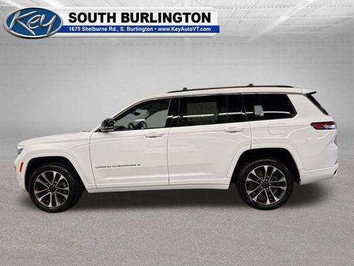 Bright White Clearcoat 2022 Jeep Grand Cherokee L Overland