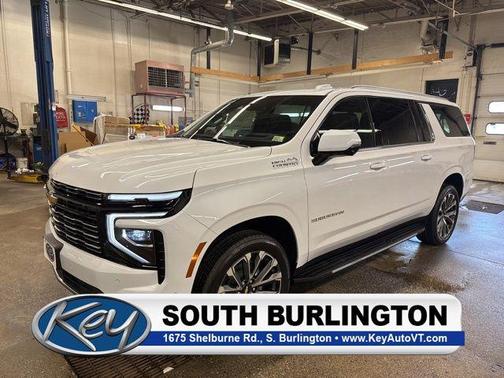 Polar White Tricoat 2026 Chevrolet Suburban High Country, 4WD