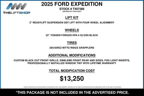 2025 Ford Expedition Tremor