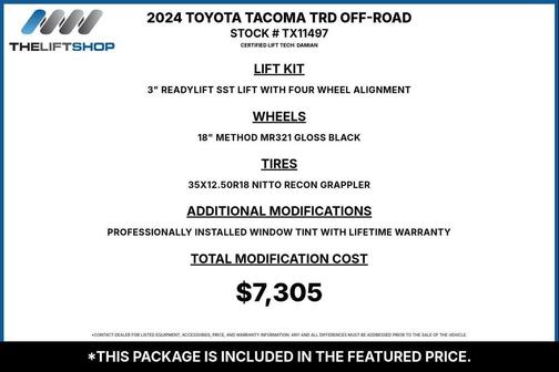 Ice Cap 2024 Toyota Tacoma TRD Off Road