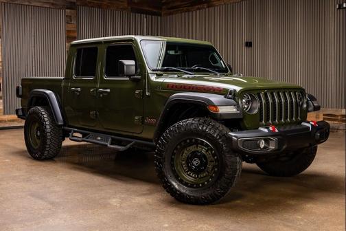 Sarge Green Clearcoat 2022 Jeep Gladiator Rubicon