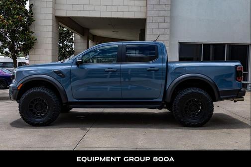 Azure Gray Metallic Tri-Coat 2025 Ford Ranger Raptor