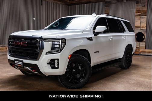 Summit White 2021 GMC Yukon 4WD AT4