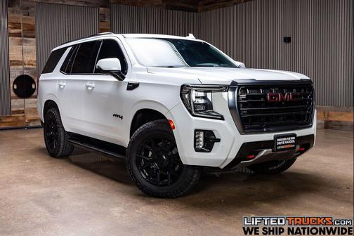 Summit White 2021 GMC Yukon 4WD AT4