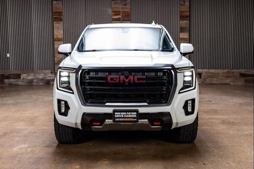 Summit White 2021 GMC Yukon 4WD AT4