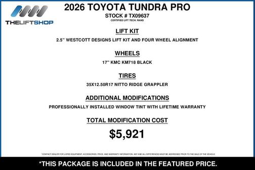 Midnight Black Metallic 2026 Toyota Tundra Hybrid TRD Pro