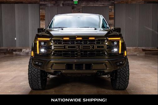 Shelter Green 2026 Ford F-150 Raptor