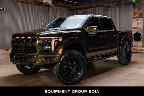 Shelter Green 2026 Ford F-150 Raptor