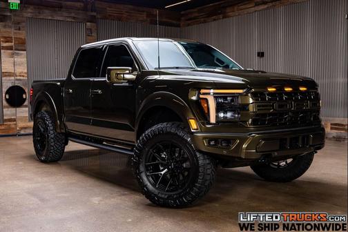 Shelter Green 2026 Ford F-150 Raptor