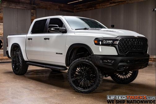 Bright White Clearcoat 2025 RAM 1500 Rebel