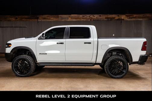 Bright White Clearcoat 2025 RAM 1500 Rebel