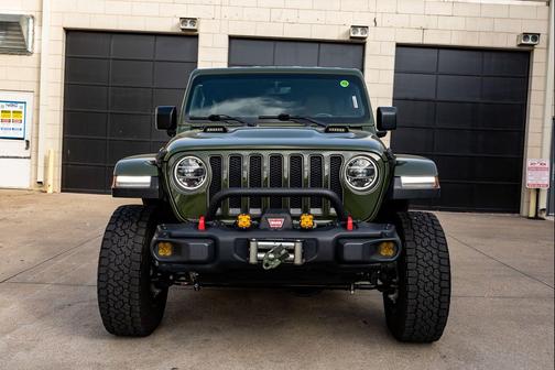 Sarge Green Clearcoat 2021 Jeep Wrangler Unlimited Rubicon