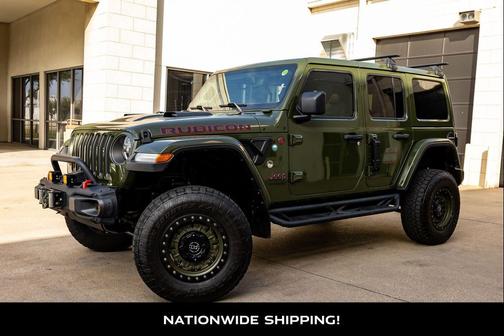 Sarge Green Clearcoat 2021 Jeep Wrangler Unlimited Rubicon