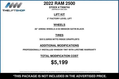 2022 RAM 2500 Power Wagon
