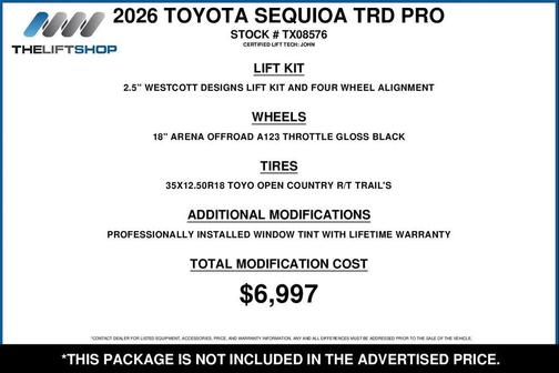 2026 Toyota Sequoia TRD Pro