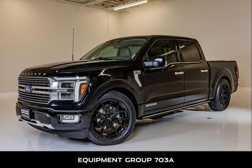 Agate Black 2024 Ford F-150 Platinum