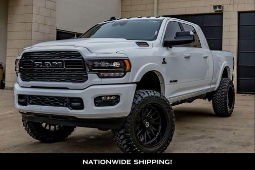 Bright White Clearcoat 2022 RAM 2500 Limited Mega Cab 4x4 6'4' Box