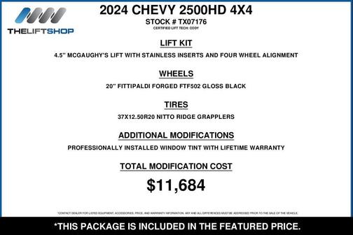 Black 2024 Chevrolet Silverado 2500 High Country