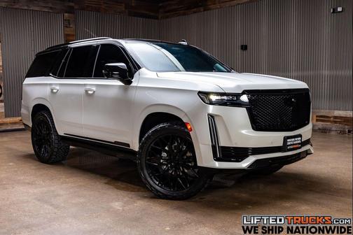 Crystal White Tricoat 2024 Cadillac Escalade Sport Platinum
