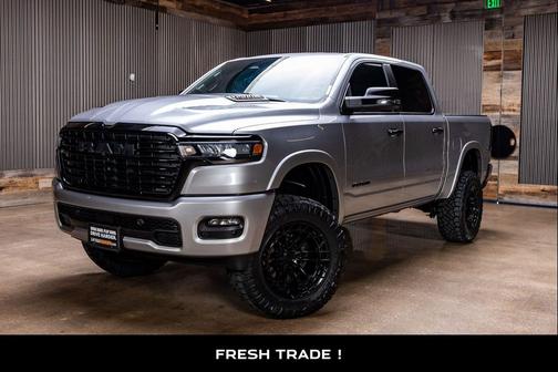 Billet Silver Metallic Clearcoat 2025 RAM 1500 Laramie