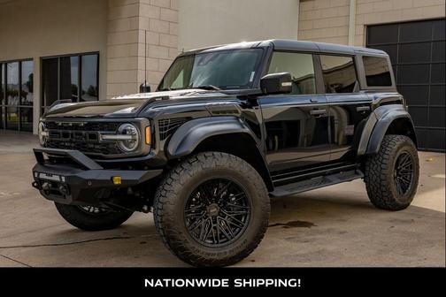 Shadow Black 2023 Ford Bronco Raptor
