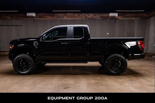 Agate Black Metallic 2025 Ford F-150 STX