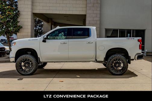 Summit White 2025 Chevrolet Silverado 1500 LTZ