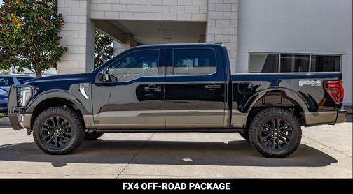 Agate Black Metallic 2025 Ford F-150 King Ranch