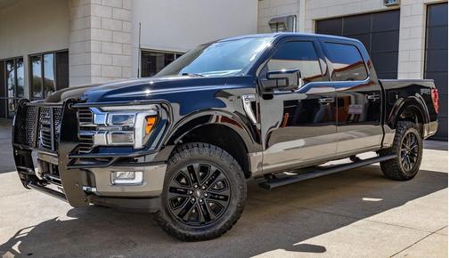 Agate Black Metallic 2025 Ford F-150 King Ranch