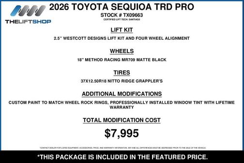 Wave Maker 2026 Toyota Sequoia TRD Pro