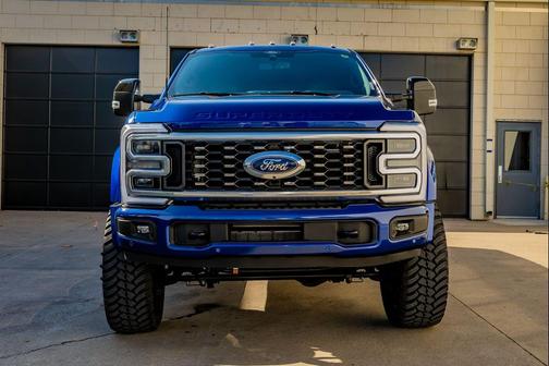 Argon Blue Metallic 2026 Ford F-450 Platinum
