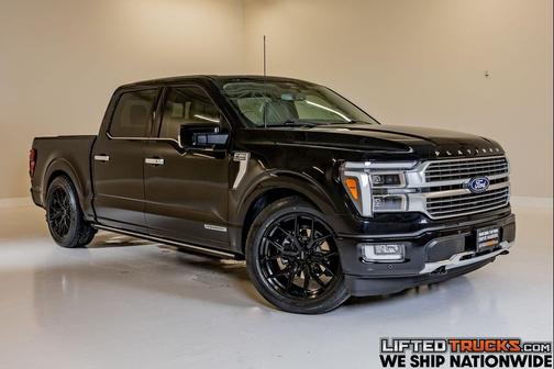 Agate Black Metallic 2024 Ford F-150 Platinum