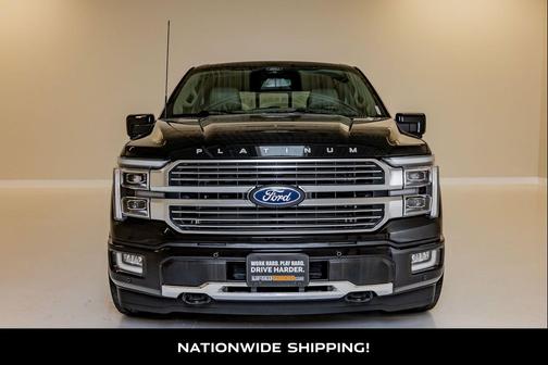 Agate Black Metallic 2024 Ford F-150 Platinum