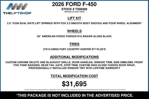 2026 Ford F-450 Platinum