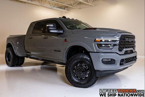 Ceramic Gray Clearcoat 2026 RAM 3500 Limited Mega Cab 4x4 6'4' Box