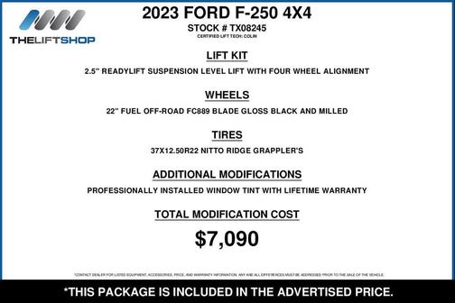 Iconic Silver Metallic 2023 Ford F-250 Lariat