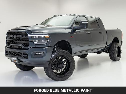 Forged Blue Metallic 2026 RAM 2500 Laramie Mega Cab 4x4 6'4' Box