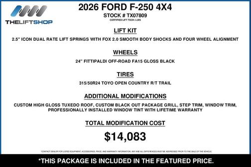 2026 Ford F-250 Platinum