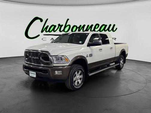 Pearl White 2018 RAM 3500 Longhorn