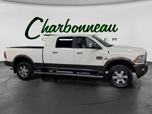 Pearl White 2018 RAM 3500 Longhorn