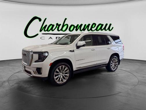 White Frost Tri-Coat 2021 GMC Yukon Denali